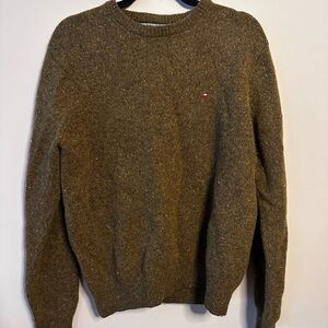 Tommy Hilfiger Olive Crewneck Sweater